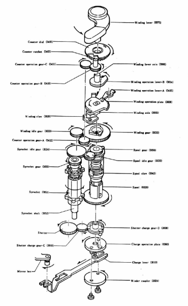 Winder schematic for XG-9